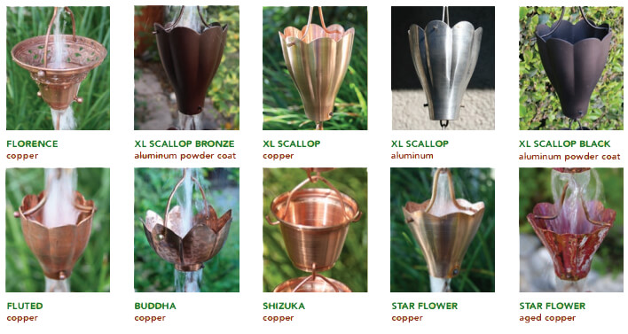 Austin Gutter Rain Chain