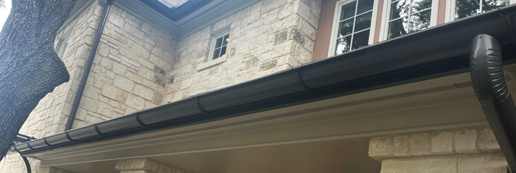 half round gutters austin