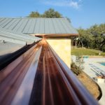 Austin Seamless Copper Gutter