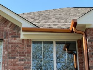 Austin Gutters copper gutters